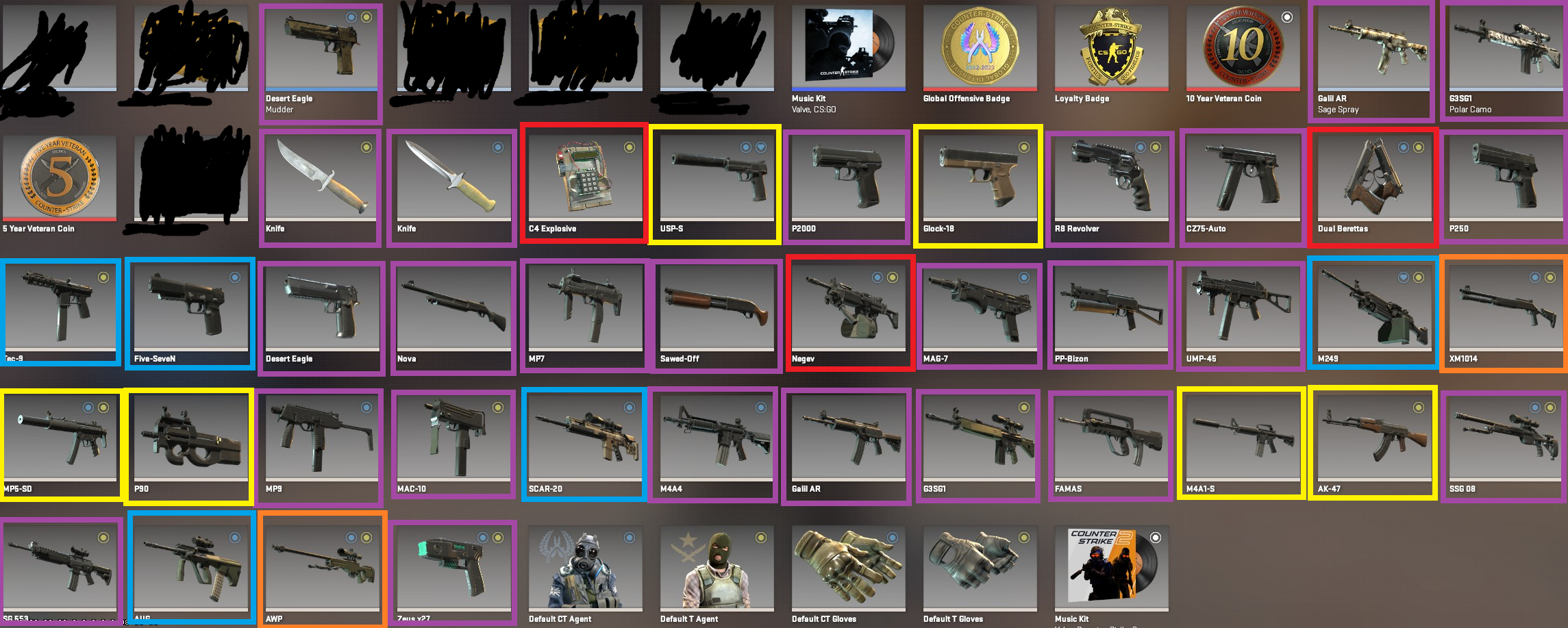 Les armes compétitives de Counter-Strike France – Tier List